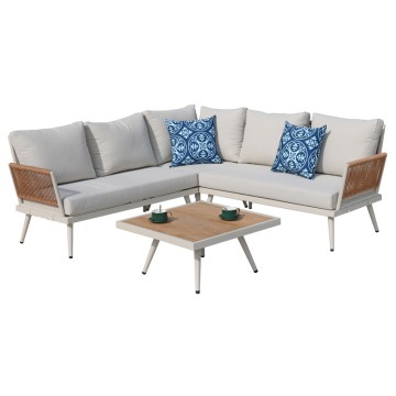 Modern patio furniture outdoor furniture corner garden sofa corner garden fur...