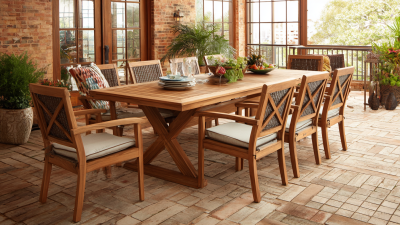 パティオ家具ダイニングセットを所有するメリットを発見