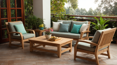 グローバル調達のニーズに最適なチーク材パティオ家具のユニークな特徴を発見