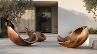 Dearaí Nuálacha i gCathaoireacha Allamuigh le haghaidh Spásanna Maireachtála Nua-Aimseartha