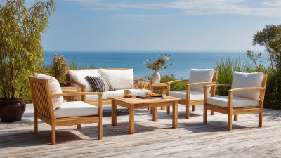 グローバル調達のニーズにチーク材の屋外パティオセットを選ぶ7つの見逃せないメリット