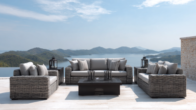 グローバル市場のニーズに合った屋外用ソファセットの選び方